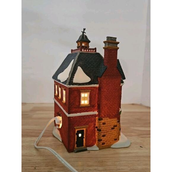 Dept 56 Boarding & Lodging School #5810-6 Dickens' Village Series WLite Orig Box - Picture 7 of 16